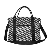 Image 1 of Huskytooth AK Pattern Travel Bag
