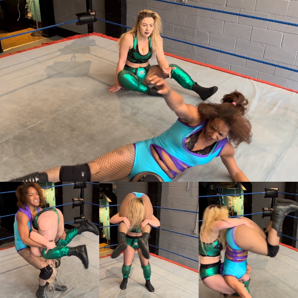 Mia Vs kat piledriver match  (Kat’s revenge) April 2022