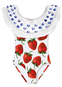 Image 1 of Pavlova Draped Swimsuit