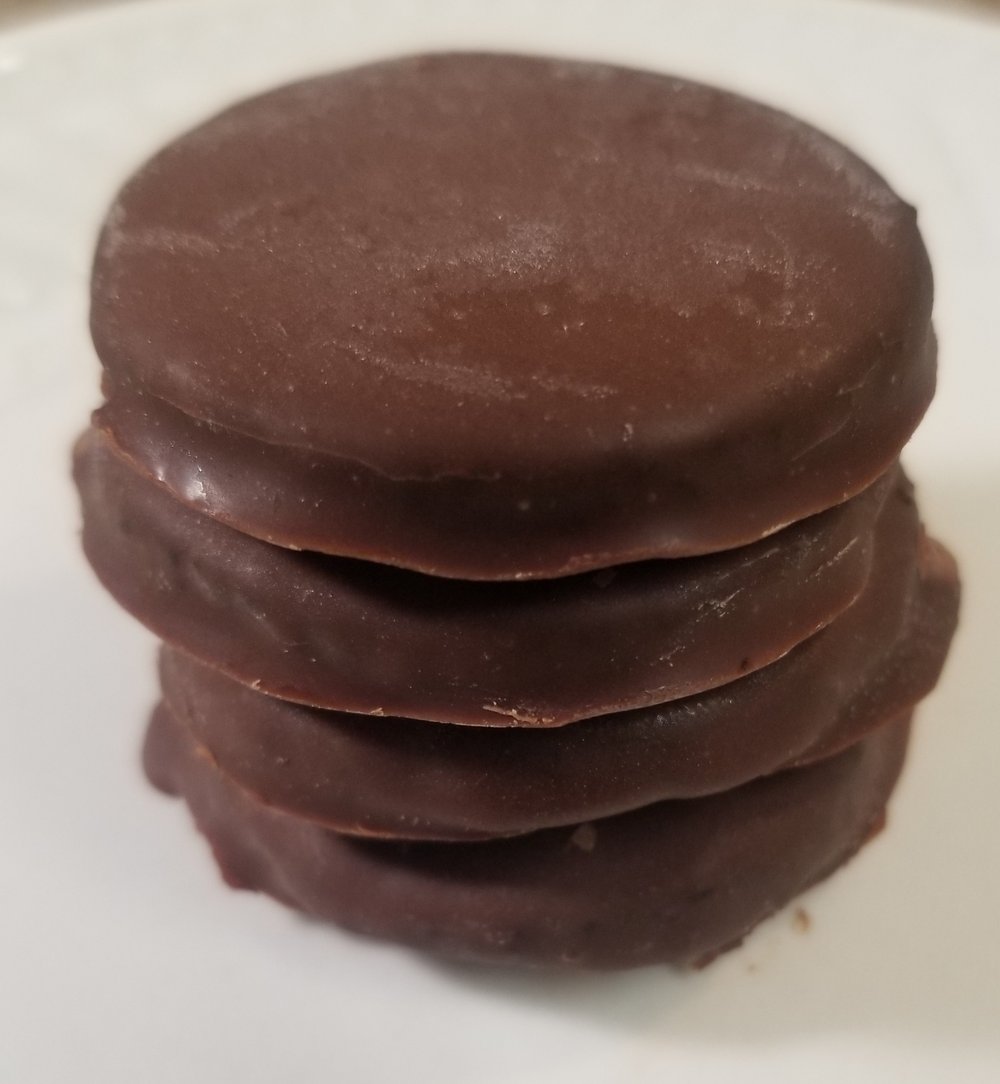 Image of Keto Chocolate Thin Mint Cookies