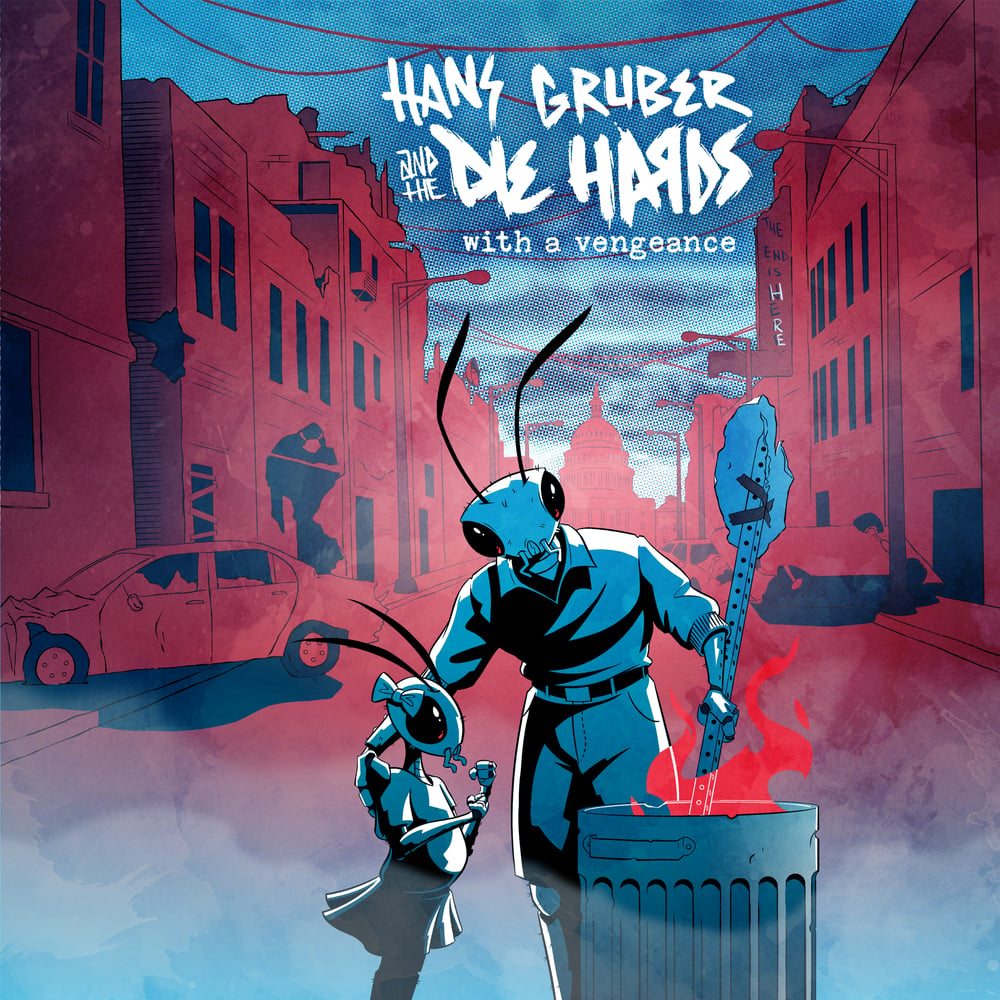 Hans Gruber and the Die Hards - With A Vengeance (second pressing tape and CD)