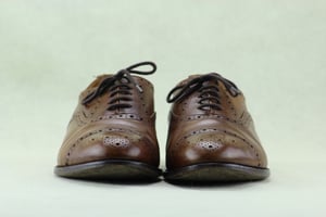 Image of Oxford brown calf VINTAGE by Tricker's