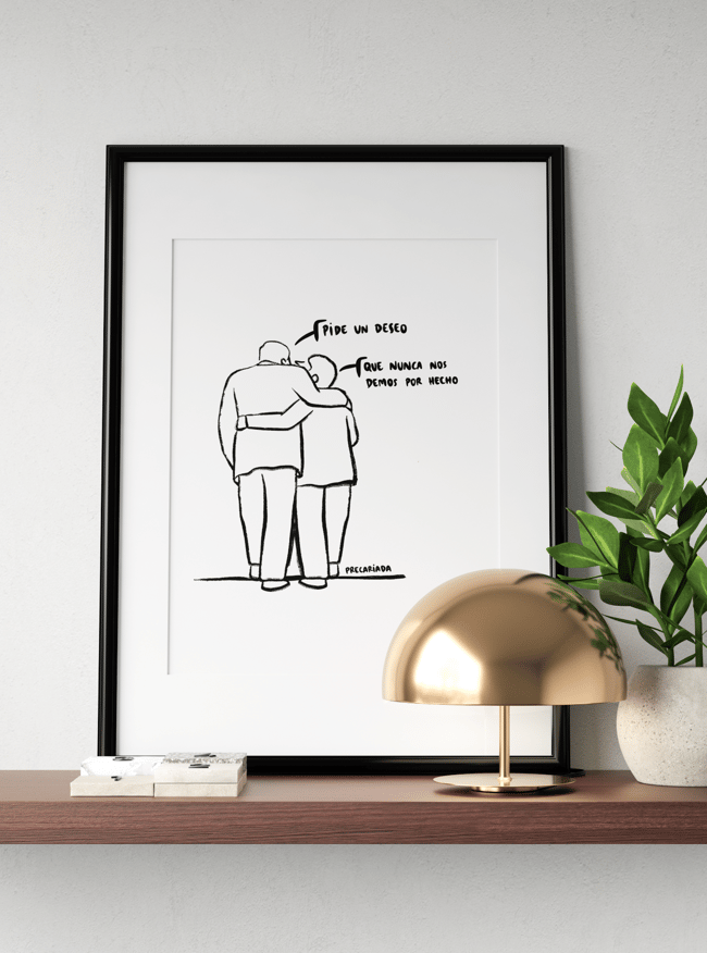 Lámina ''Pide un deseo''