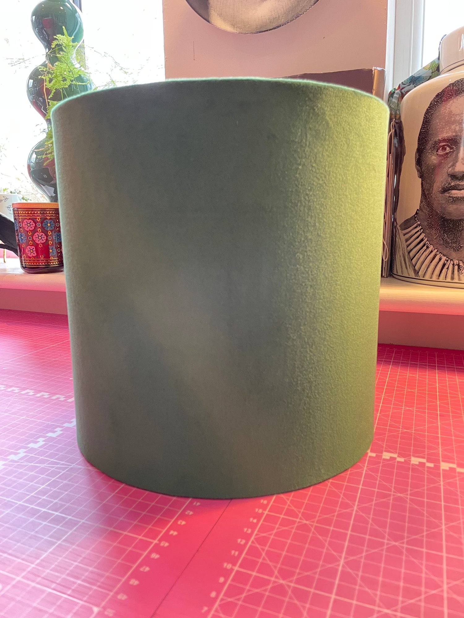 Image of Plush Velvet Evergreen Shade