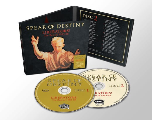 Liberators! – The Best Of Spear Of Destiny 1983-1988 (2CD) - EXCLUSIVELY SIGNED