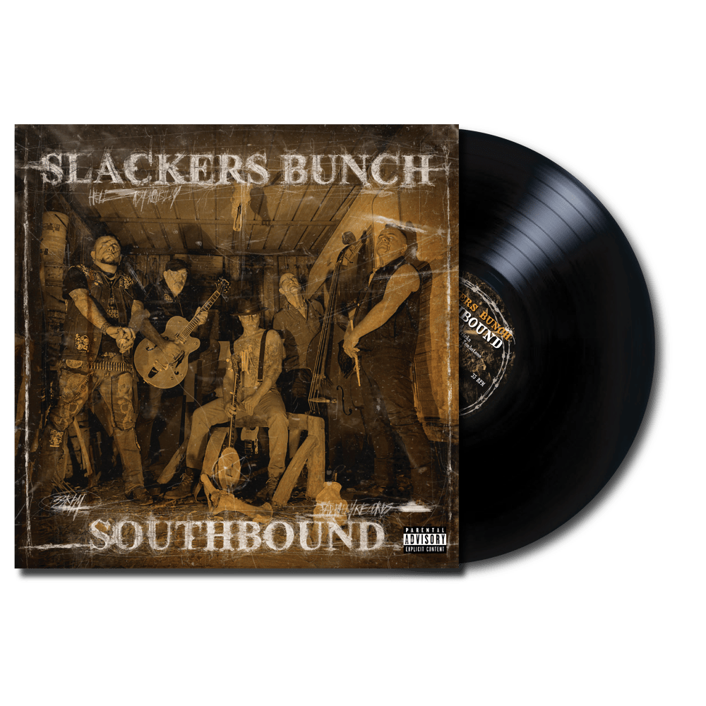 SLACKERS BUNCH - SOUTHBOUND (BLACK) Mini LP 
