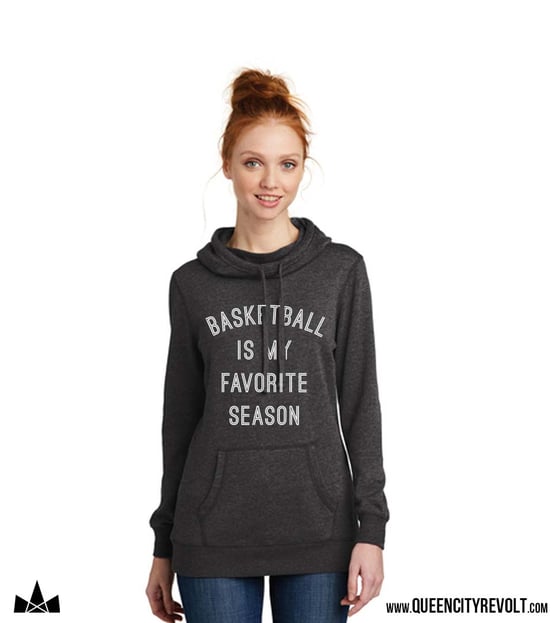 Image of Basketball is my Favorite Season, Dark Grey