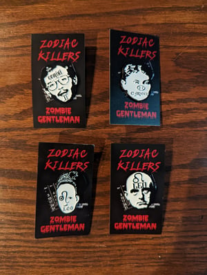 Image of Zodiac Killers Enamel Pins