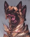 ahoundgrowsahounddies (4x5, 8x10, 11x14, or 13x16 inches) fine art print