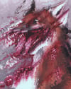 vvuullppuuss *edit* (4x5, 8x10, 11x14, or 13x16 inches) fine art print