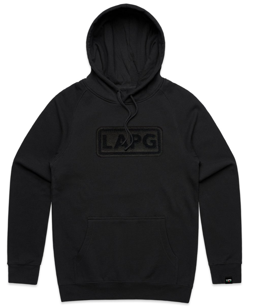 Image of LAPG Black on Black Chenille 