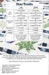 Star Trails Pattern - PDF Version