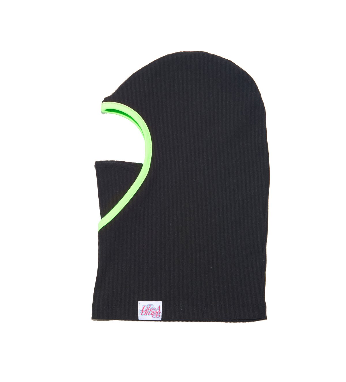 NEON GREEN LOVER SKI MASK