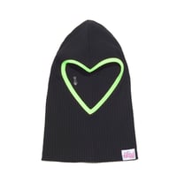 Image 1 of NEON GREEN LOVER SKI MASK