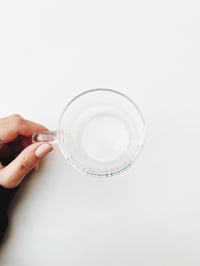 Image 3 of Moth Clear Glass Mug