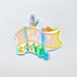 Holographic “Let That Ish Go” Sticker Image 3