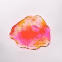 Pink Watercolour Coaster