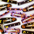 Purple Candy Corn/Bats Hair Clip Image 3