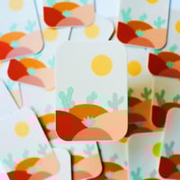 Image 2 of Desert Landscape Sticker