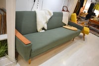 Image 5 of Canapé convertible vert