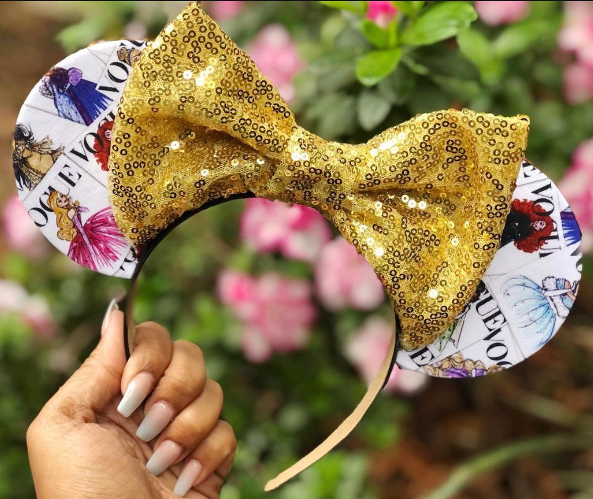 Image of Model Princess mouse ears