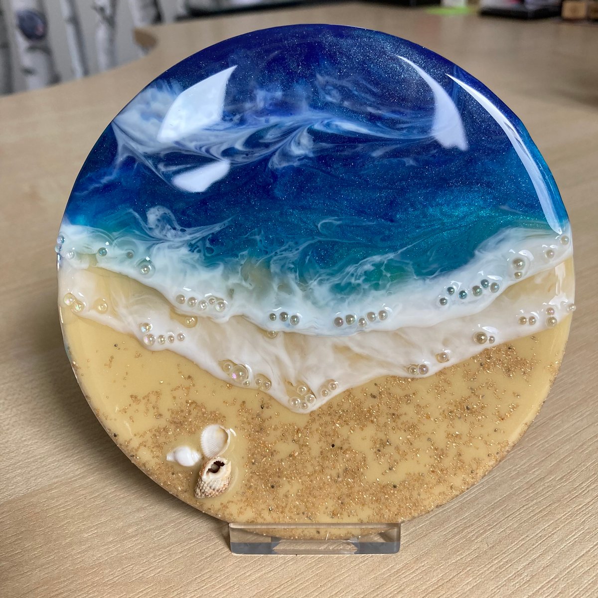 Image of SeaDscape shelf art. A little drop of ocean for your mantle piece... (A)