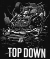 TOP DOWN Crash Car – Serigraphy Poster