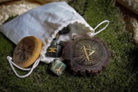 The Wanderer's Rune Puck - Hemp Oil Pure Castile Soap Infused with Herbals