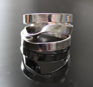 Image of Twist Collection Silver Ring