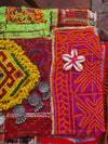 Tribal bodycross bag Kantha fabric 