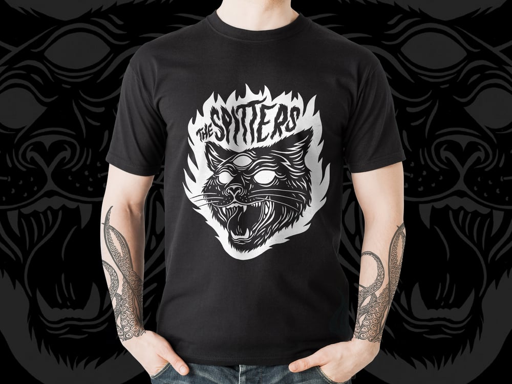 TNTCLS 032 - THE SPITTERS - "Kitty Brain" - BUNDLE VINYL + SHIRT - PRE-ORDER