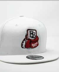 Image 1 of White Backpackboyz Snapbacks 