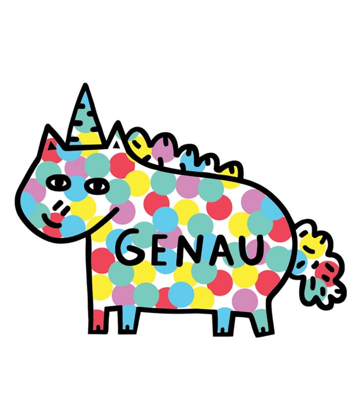 Image of Genau Limited Edition Vinyl Sticker