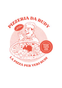 Image 2 of T-SHIRT - "PIZZERIA DA RUDY"