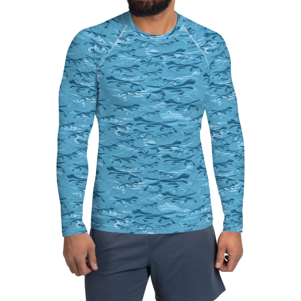 Image of TIDEHOUND Water Camo Rash Guard