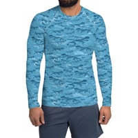 TIDEHOUND Water Camo Rash Guard