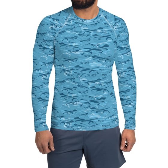 Image of TIDEHOUND Water Camo Rash Guard