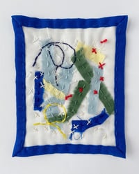 Image 1 of Scraps No. 11 - Tiny Handsewn Art Quilt