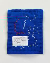 Image 3 of Scraps No. 11 - Tiny Handsewn Art Quilt
