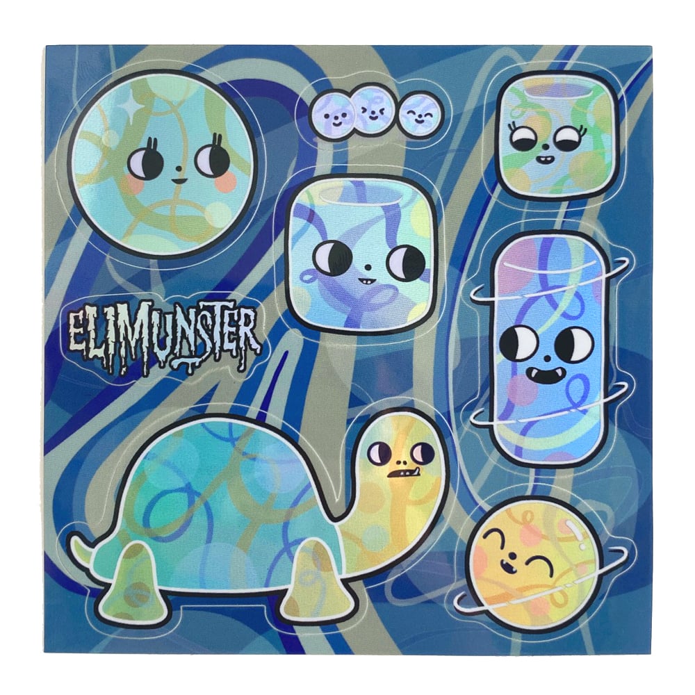 Image of The EliMunster Accessories / Sticker Sheet
