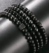 Men's Beaded Crown Bracelet Sets 