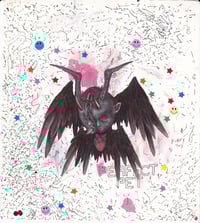 collab print of puppytoy (8x9 inches) fine art print