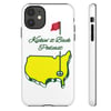 The Masters x Kickin' it Back Podcast Phone Case