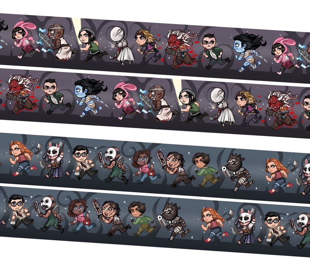 DBD Killer and Survivors | Washi Tape