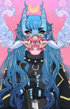 Oni Girl Print
