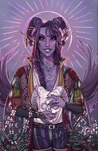 Mollymauk Tealeaf Print