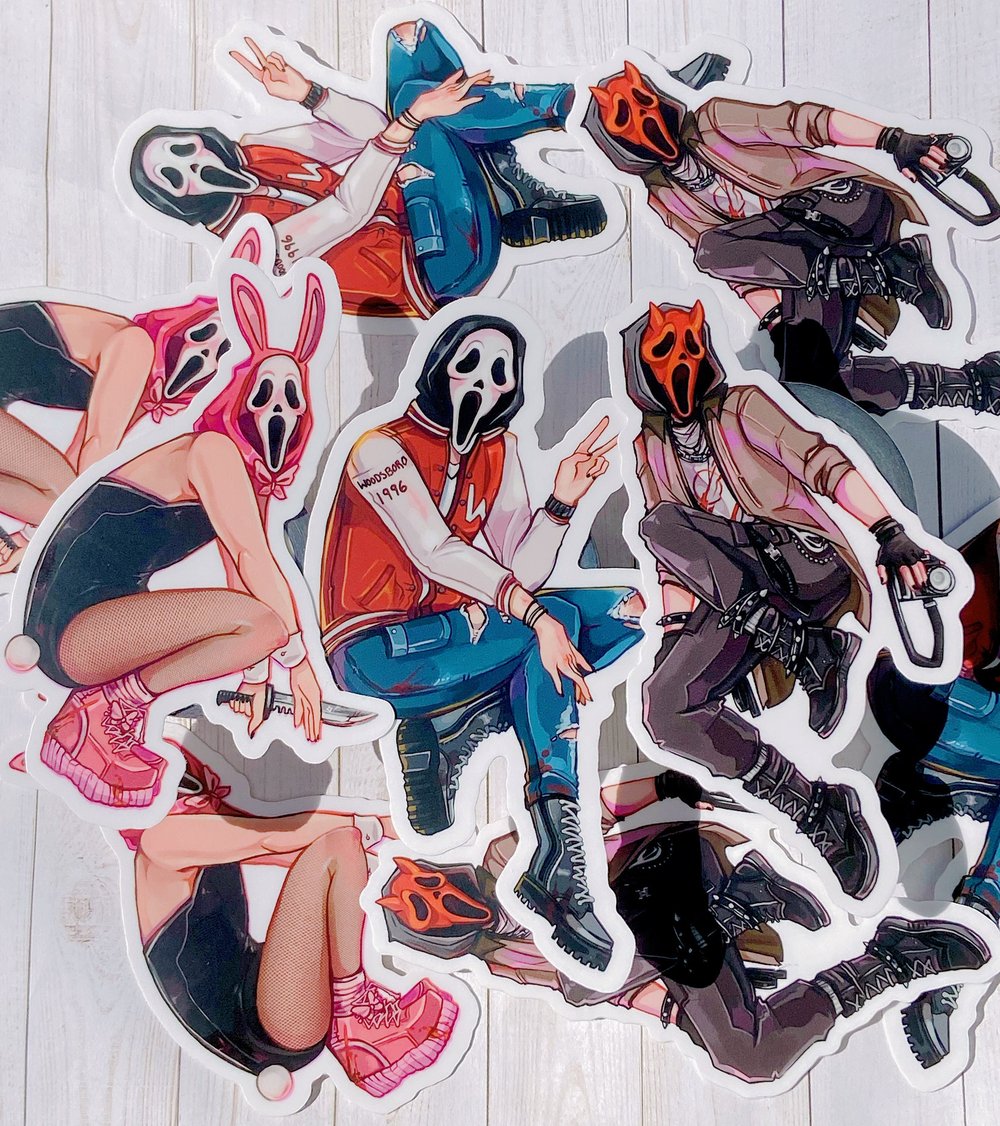 Ghost Dudes Vinyl Stickers! *NEW*