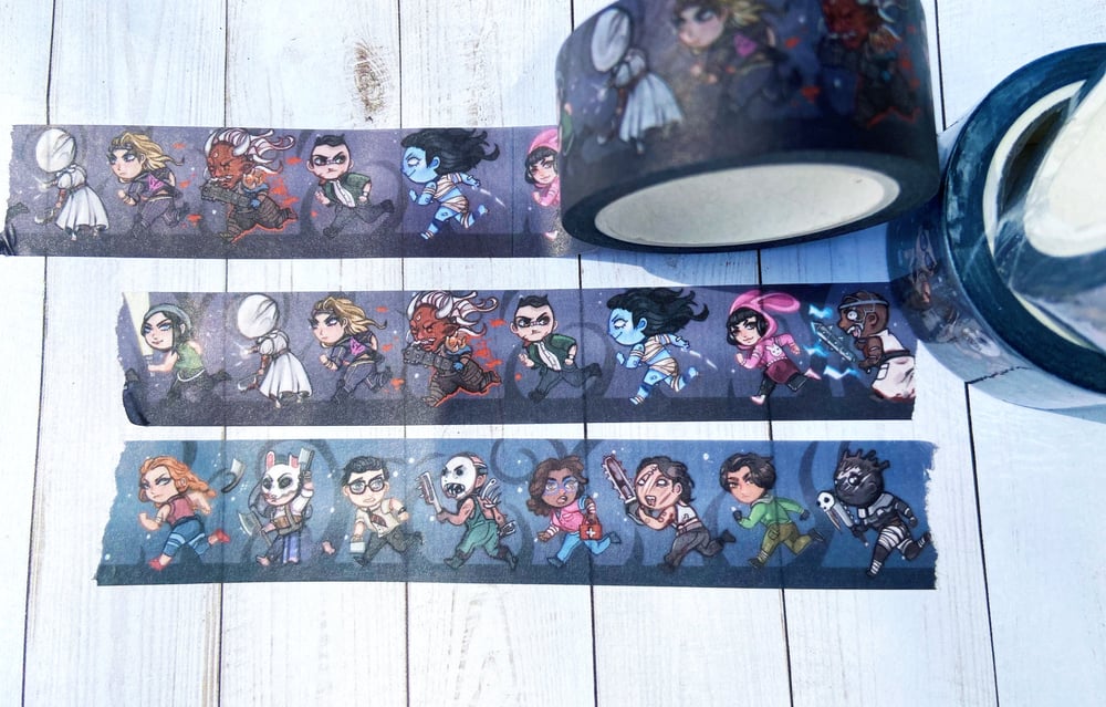 DBD Killer and Survivors | Washi Tape