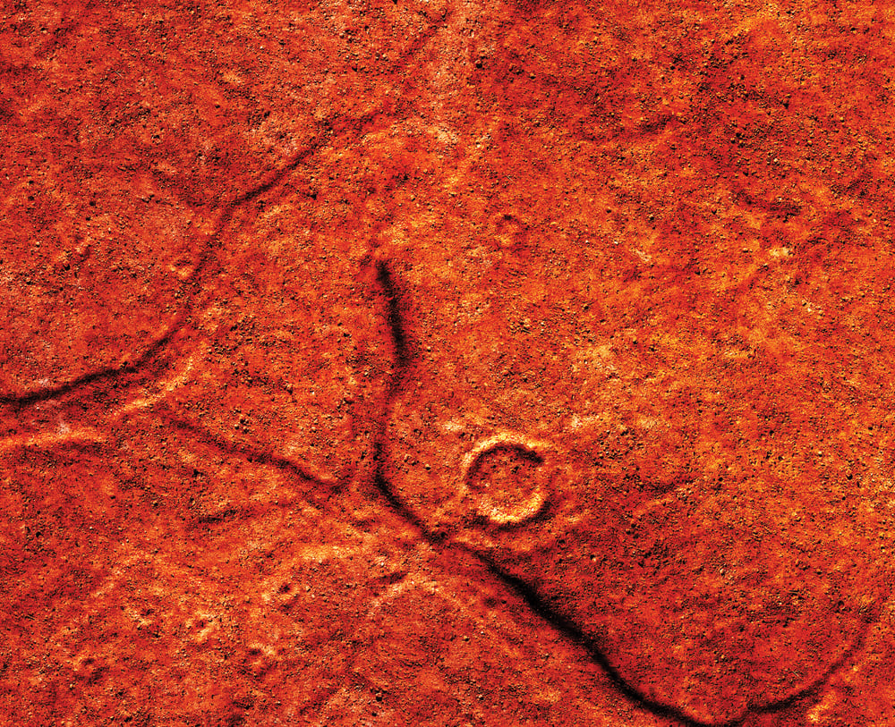Image of Red Planet Z - #2080 -- 6'x4' plus