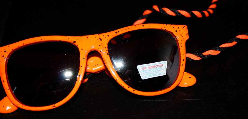 orange flame sunglasses